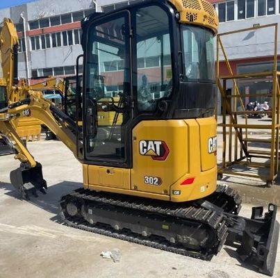 32000 KG Gebruikte CAT 302cr Crawler Excavator met originele hydraulische pomp in goede staat