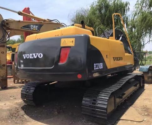 Volvo EC210BLC graafmachine met een maximaal graafbereik van 4800 mm en een emmerbreedte van 2100 mm