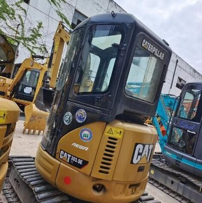 Mini Cat 303.5 Graafmachine Tweedehands Caterpillar 303.5e met een werkgewicht van 3600