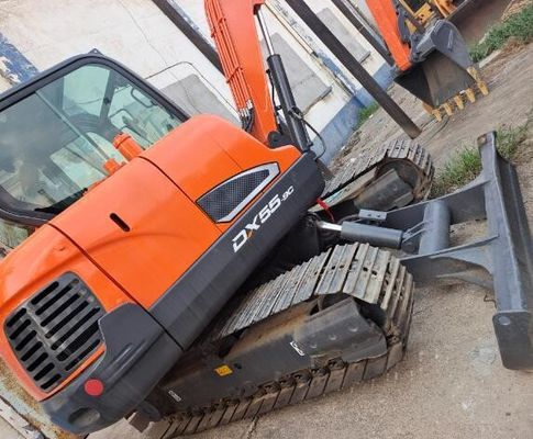 Doosan DX55-9C Graafmachine Mini Graafmachine met originele kleur en 0,21 emmercapaciteit