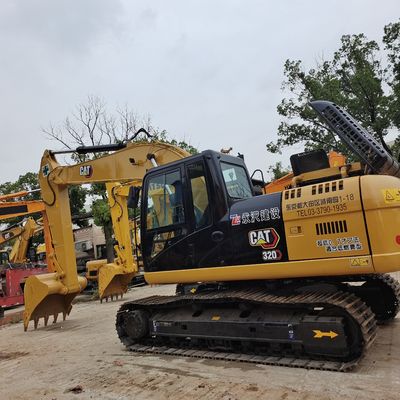 CAT 320D Crawler Excavator Maximale graafdiepte van 6810 mm en nominale snelheid van 3,5/5.7