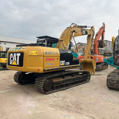 Werkplaatsen voor het repareren van machines Gebruikte graafmachine CAT 320 Caterpillar 320D2 Crawler Graafmachine CAT320