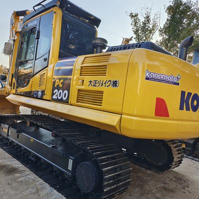 Hoog graafvermogen Komatsu PC200-8 PC210 PC220 PC240 graafmachine met motor van 110 kW