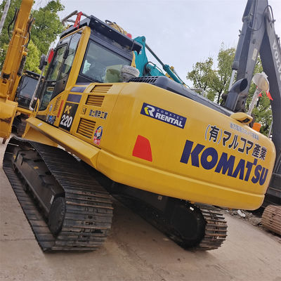 Gebruikte Komatsu PC220-8 graafmachine met originele hydraulische cilinder in goede staat