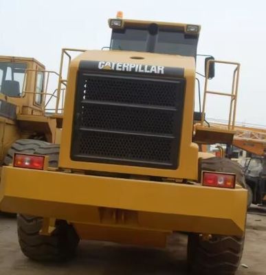 Gebruikte voorwiellader Cat 966G in goede staat met 1200 werkuren en 92 kW