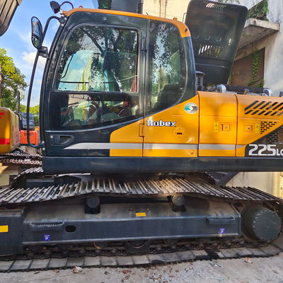 25 ton Digger Hyundai225LC-9S Crawler Excavator tweedehands voor milieuprojecten