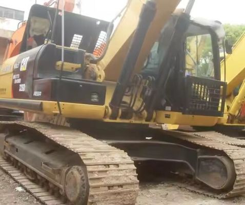Gebruikte 326d Track Shoes Caterpillar Crawler Excavator met winch 1200 werkuren