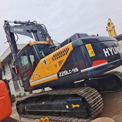 Oorspronkelijke Hyundai Excavator 220LC-9 20 Ton Gebruikte Excavator met een maximale graafhoogte van 9840MM