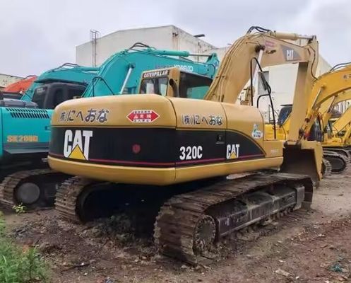 Japan 320C Gebruikte Caterpillar graafmachine 2018 model Uitstekende staat