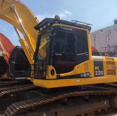 PC220-8 Japan Gebruikte Komatsu graafmachine PC220-8 Hydraulische kruipergraafmachine 110kw