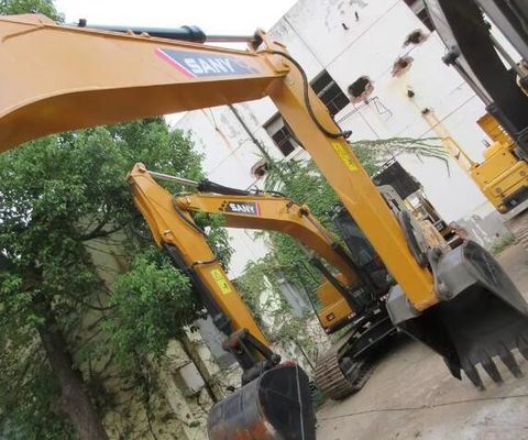 Soepel werkende prestaties SANY SY155H graafmachine met originele hydraulische cilinder