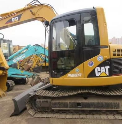 Het minimum gebruikte graafmachine Cat308C met CAT-motor en 8000 kg bedrijfsgewicht