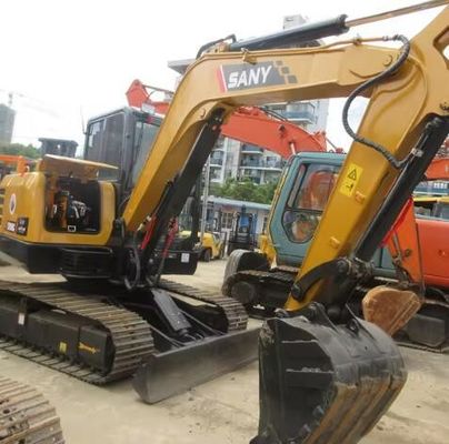 Originele hydraulische cilinder SanySY60C PRO graafmachine met 36 kW vermogen in goede staat