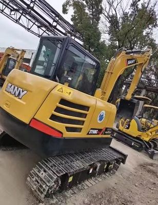 2022 Jaar Sany SY60C Hydraulische Crawler Excavator Tweedehands Digger Engine 4JG1 Goed