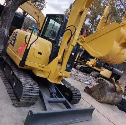 2023 Gebruikte originele graafmachine voor kruipen Komatsu PC56 met klantvereisten