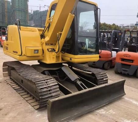 Oorspronkelijke hydraulische cilinder Komatsu PC60-7 Crawler Excavator 6 ton Klein graafapparatuur