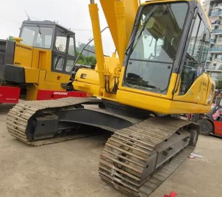 107 kW Gebruikte mijnbouwbouw Komatsu PC200-7 Pc220-7 PC220 Digger Wheel Excavators
