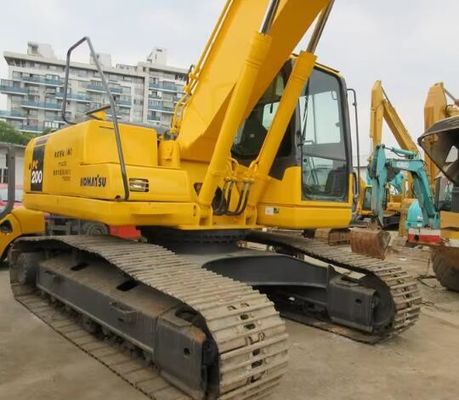 20 ton Gebruikte Komatsu graafmachines PC200-7 en PC220-7 Tweedehands graafmachine