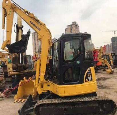 3500 kg Gebruikte Komatsu mini graafmachines PC35 PC40 PC55 PC56 PC30 PC15 PC20 Japan Import