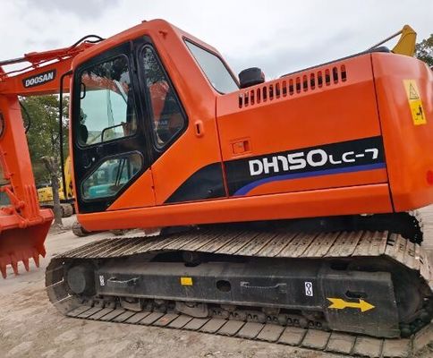 Doosan DH150LC-7 graafmachine GEBRUIKT In goede staat Originele hydraulische cilinder tegen betaalbare prijs