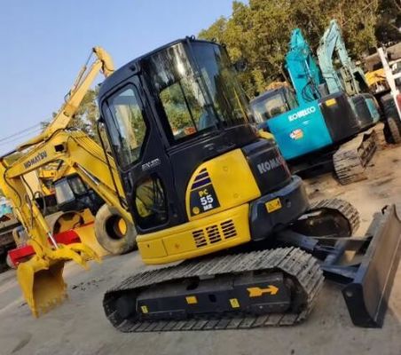 5160 kg bedrijfsgewicht Tweedehands mini graafmachines voor KOMATSU PC30 PC35 PC50 PC55 PC60