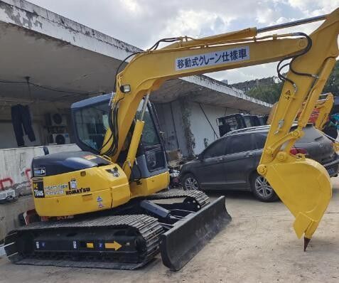 Tweedehands Japan 7 ton graafmachines PC78US Gebruikte Komatsu PC78US Graafmachine 28.5KW