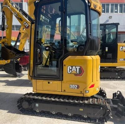 2023 Jaar Originele CAT 302cr Graafmachine 2 Ton Hydraulische Crawler Backhoe Mini Graafmachine