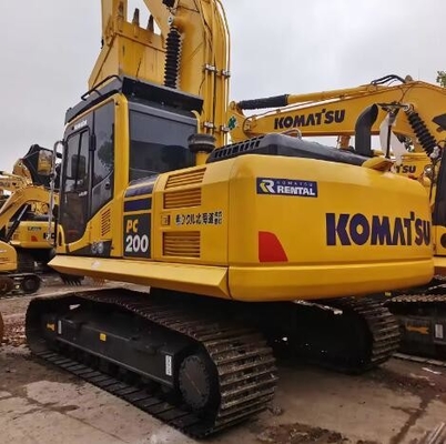 Tweedehands Komatsu PC200-8 graafmachine Originele Japanse PC200-8 met werktijden 0-2000