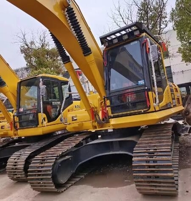 Gebruikte Komatsu PC200-8 graafmachine met originele hydraulische cilinder in Shanghai Japan