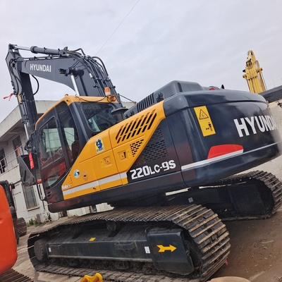 Draaiend type Crawler graafmachine Gebruikte Hyundai220 225 Graafmachine met goede prestaties