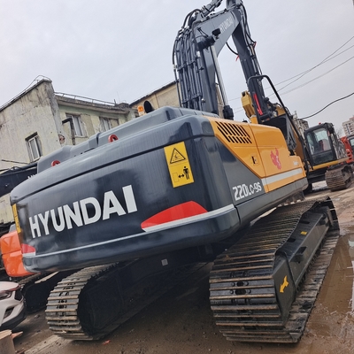 20 ton bedrijfsgewicht gebruikt Korea Hyundai 215LC-9 graafmachine met TRACK SHOES uit Japan