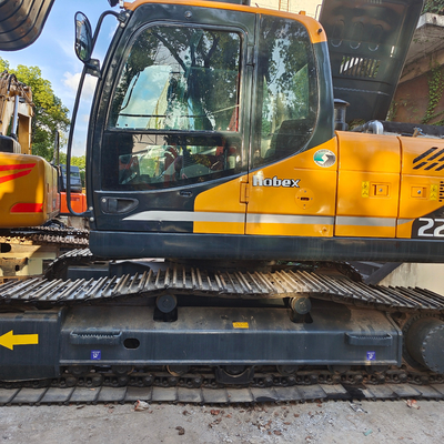 22 ton gebruikte Hyundai R225LC-9S graafmachine met originele motor en 1,2 m3 emmercapaciteit