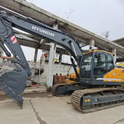 22 ton Hyundai 225 graafmachine Maximale graafdiepte 6810MM voor bouwmaterialenwinkels