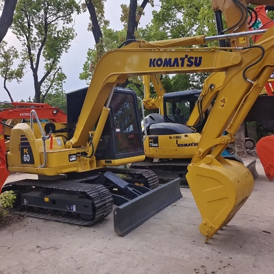Gebruikte Komatsu PC60-8 graafmachine met Komatsu S4D95LE-3 motor in goede staat