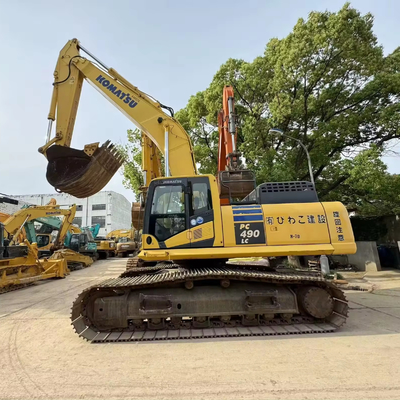 Komatsu PC490-10 Crawler Excavator 49Ton Gebruikt met ORIGINALE Hydraulische cilinder uit Japan