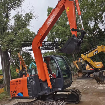 6ton Hitachi Zx60 Mini Crawler Excavator met OORIGINALE Hydraulische Pomp en 4TNV98 Motor