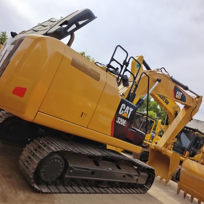 Tweedehands Cat 320D hydraulische graafmachine met originele hydraulische klep