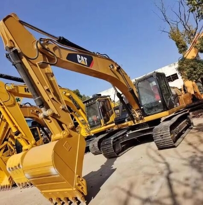 C6.4ACERT Motor Gebruikte Caterpillar 320d Crawler Excavator 20 Ton Constructie-machines