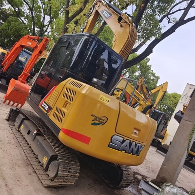 Sany sy75c in goede staat 7.5 ton mini graafmachine voor engineering bouw in 2022