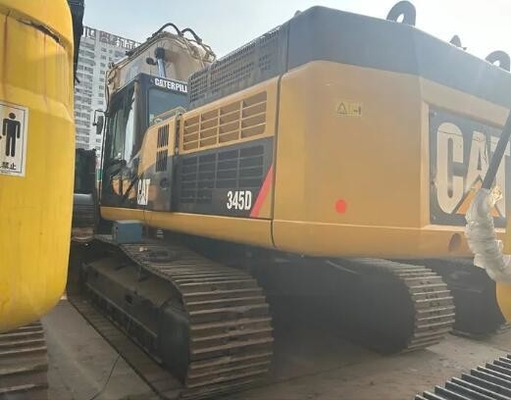 Oorspronkelijke hydraulische pomp CAT 345D graafmachine Gebruikte 45 ton Crawler Digger met C13-motor