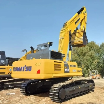 Gebruikte Komatsu PC450 graafmachine met originele SAA6D125E-5 motor en 2.1 emmercapaciteit