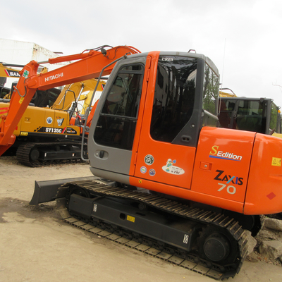 In goede staat originele gebruikte mini graafmachine Hitachi Zaxis70 ZX70 met originele motor