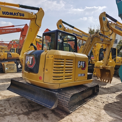 Fabriek Japan Gebruikte Caterpillar 305.5e mini graafmachine met originele motor