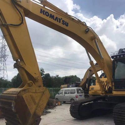 Gebruikte Komatsu PC350-7 graafmachine in Japan met originele hydraulische klep en spoor schoenen