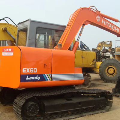 Originele Hitachi EX60-5 graafmachine in Japan voor 0.2 emmer en motor