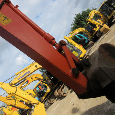 Goede staat hitachi EX120-3 graafmachine in Japan met originele hydraulische cilinder