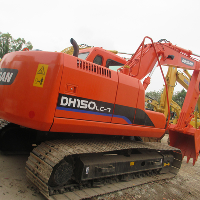 Doosan DH150LC-7 graafmachine gebruikt Doosan wielen graafmachines DH150LC-7 in goede staat