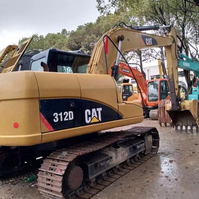 12ton CAT312D Digger Hydraulische kruipgraver met C4.2 motor en 1200 werkuren